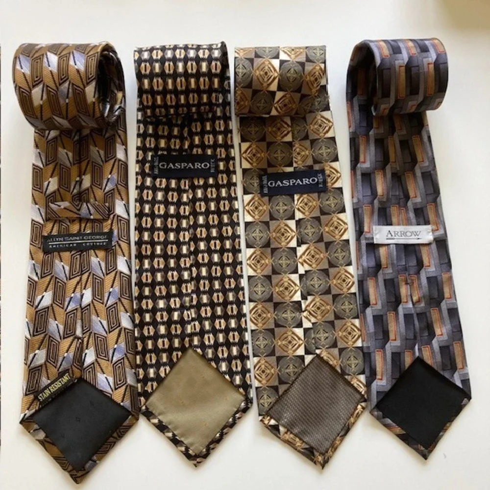 Silk Ties Lot of 4